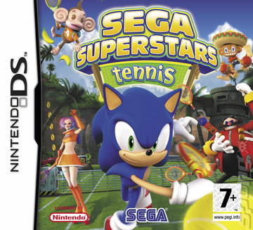 SEGA Superstars Tennis - DS/DSi Cover & Box Art