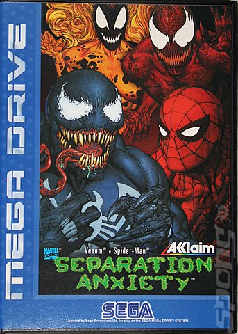 Separation Anxiety - Sega Megadrive Cover & Box Art