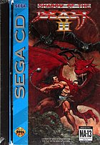 Shadow of the Beast II - Sega MegaCD Cover & Box Art