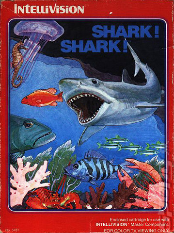 Shark! Shark! - Intellivision Cover & Box Art