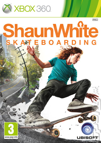 Shaun White Skateboarding - Xbox 360 Cover & Box Art