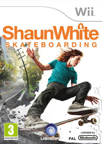 Shaun White Skateboarding - Wii Cover & Box Art