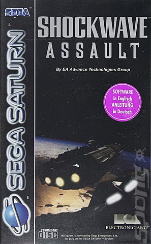 Shockwave Assault - Saturn Cover & Box Art