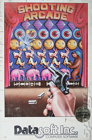 Shooting Arcade - Atari 400/800/XL/XE Cover & Box Art