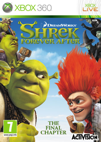 Shrek Forever After - Xbox 360 Cover & Box Art