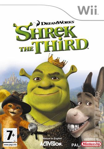 Shrek the Third - Wii Cover & Box Art
