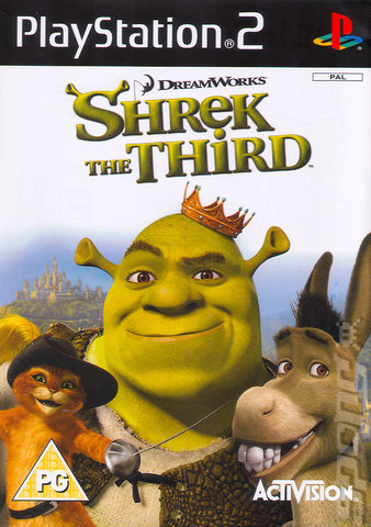 Shrek the Third - PS2 Cover & Box Art