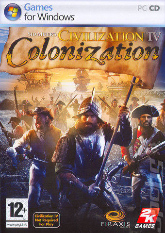 Sid Meier's Civilization IV: Colonization - PC Cover & Box Art