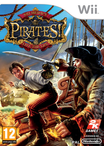Sid Meier's Pirates! - Wii Cover & Box Art
