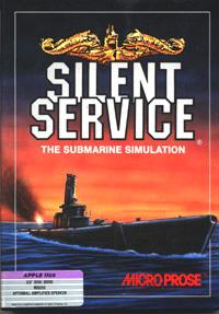 Silent Service - Apple II Cover & Box Art