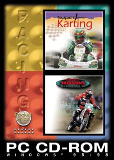 Silkolene Honda Motocross and Super 1 Karting - PC Cover & Box Art