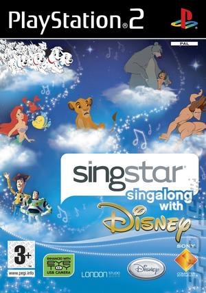 SingStar Singalong With Disney - PS2 Cover & Box Art
