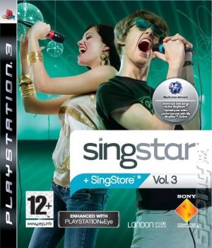 SingStar Vol. 3 - PS3 Cover & Box Art