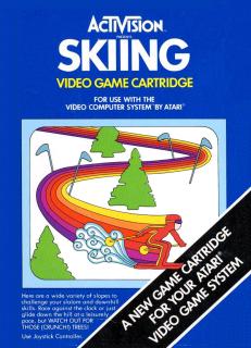 Skiing - Atari 2600/VCS Cover & Box Art