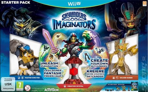 Skylanders Imaginators - Wii U Cover & Box Art