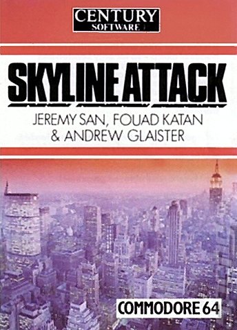 Skyline Attack - C64 Cover & Box Art