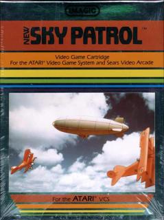Sky Patrol - Atari 2600/VCS Cover & Box Art