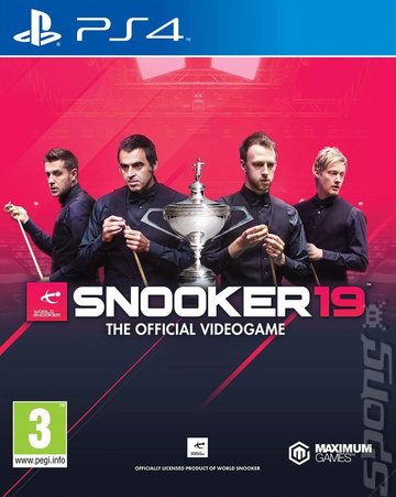 Snooker 19: The Official Video Game - PS4 Cover & Box Art
