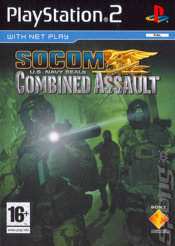 SOCOM: U.S. Navy SEALs Combined Assault - PS2 Cover & Box Art