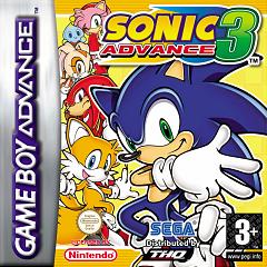 Sonic Advance 3 - GBA Cover & Box Art