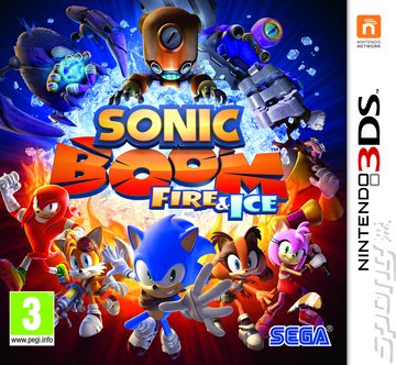 Sonic Boom: Fire & Ice - 3DS/2DS Cover & Box Art