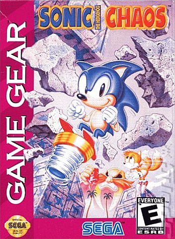 Sonic Chaos - Game Gear Cover & Box Art