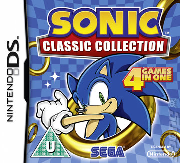 Sonic Classic Collection - DS/DSi Cover & Box Art