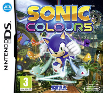 Sonic Colours - DS/DSi Cover & Box Art