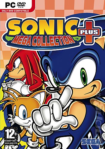 Sonic Mega Collection - PC Cover & Box Art