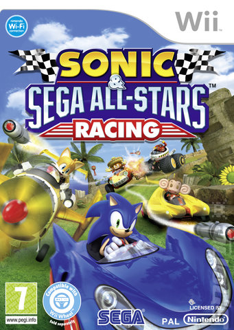 Sonic & SEGA All-Stars Racing - Wii Cover & Box Art
