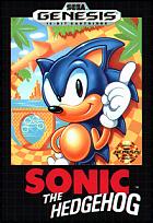 Sonic The Hedgehog - Sega Megadrive Cover & Box Art