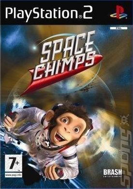 Space Chimps - PS2 Cover & Box Art