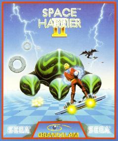 Space Harrier II - Amiga Cover & Box Art
