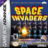 Space Invaders - GBA Cover & Box Art