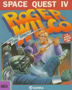 Space Quest 4: Roger Wilco and the Time Rippers - Amiga Cover & Box Art
