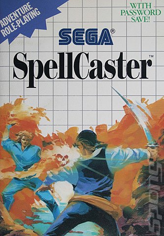 Spell Caster - Sega Master System Cover & Box Art