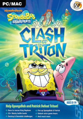 SpongeBob Squarepeants: Clash of Triton - Mac Cover & Box Art