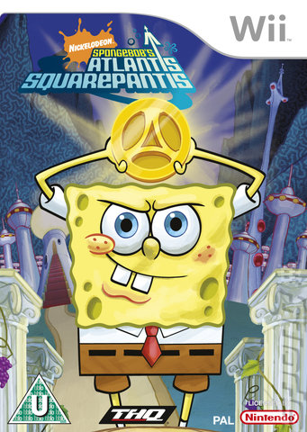 SpongeBob's Atlantis Squarepantis - Wii Cover & Box Art