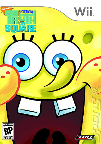 SpongeBob's Truth or Square - Wii Cover & Box Art