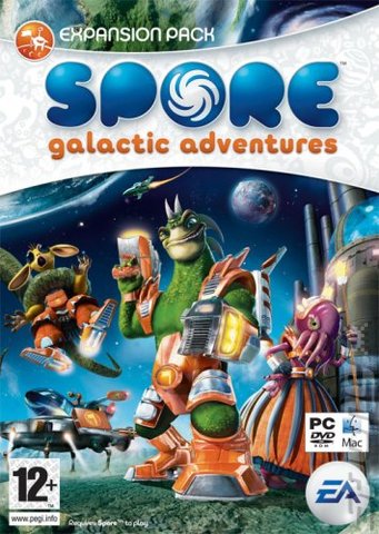 Spore Galactic Adventures - PC Cover & Box Art