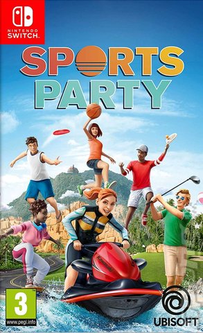 Sports Party - Switch Cover & Box Art