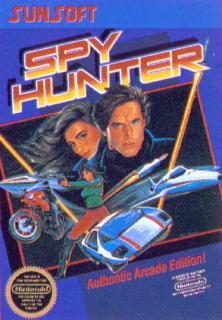 Spy Hunter - NES Cover & Box Art