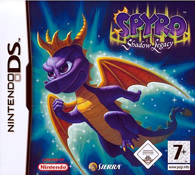 Spyro: Shadow Legacy - DS/DSi Cover & Box Art
