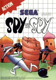 Spy Vs Spy - Sega Master System Cover & Box Art