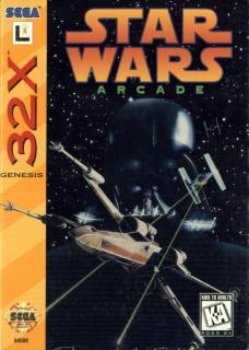 Star Wars Arcade - Sega 32-X Cover & Box Art