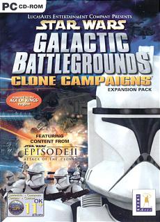 Star Wars: Galactic Battlegrounds - Clone Campaigns - PC Cover & Box Art