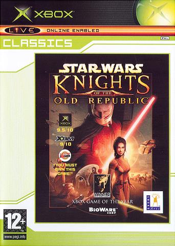 Star Wars: Knights of the Old Republic - Xbox Cover & Box Art