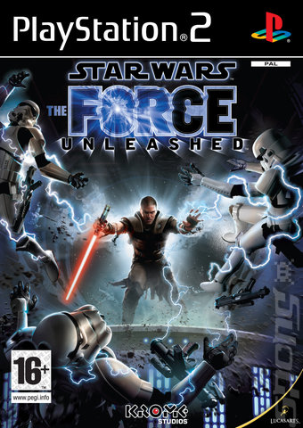 Star Wars: The Force Unleashed - PS2 Cover & Box Art