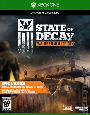 State of Decay - Xbox One Cover & Box Art