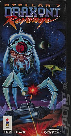 Stellar 7: Draxon's Revenge - 3DO Cover & Box Art